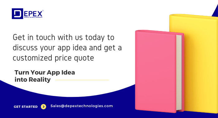 Get in touch with us today to discuss your app idea and get a customized price quote