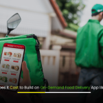 Cost breakdown of developing an on-demand food delivery app like DoorDash