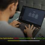 Generative Engine Optimization concept illustration showcasing AI-first search integration for digital visibility