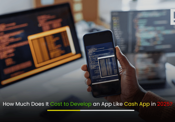 Illustration of a digital wallet app interface showcasing money transfers, investments, and virtual cards, representing Cash App development cost.
