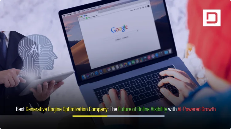 Banner showing “Best Generative Engine Optimization Company: The Future of Online Visibility with AI-Powered Growth” by Depex Technologies