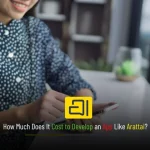 Depex Technologies banner for “How Much Does It Cost to Develop an App Like Arattai” showing chat app UI and price range $75,000–$250,000