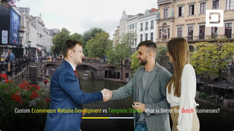 Custom ecommerce website development vs template stores for Dutch businesses by Depex Technologies