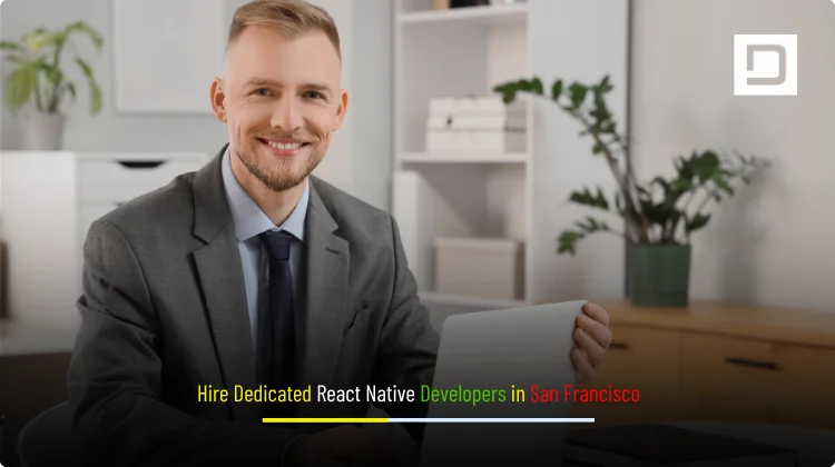 Hire Dedicated React Native Developers in San Francisco banner for Depex Technologies startup mobile app development services